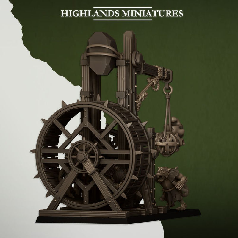 Vermin Censer Thrower – Highlands Miniatures 3D printed tabletop miniature