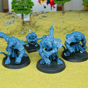Ratgors and Ratgor master – Highlands Miniatures 3D printed tabletop miniature