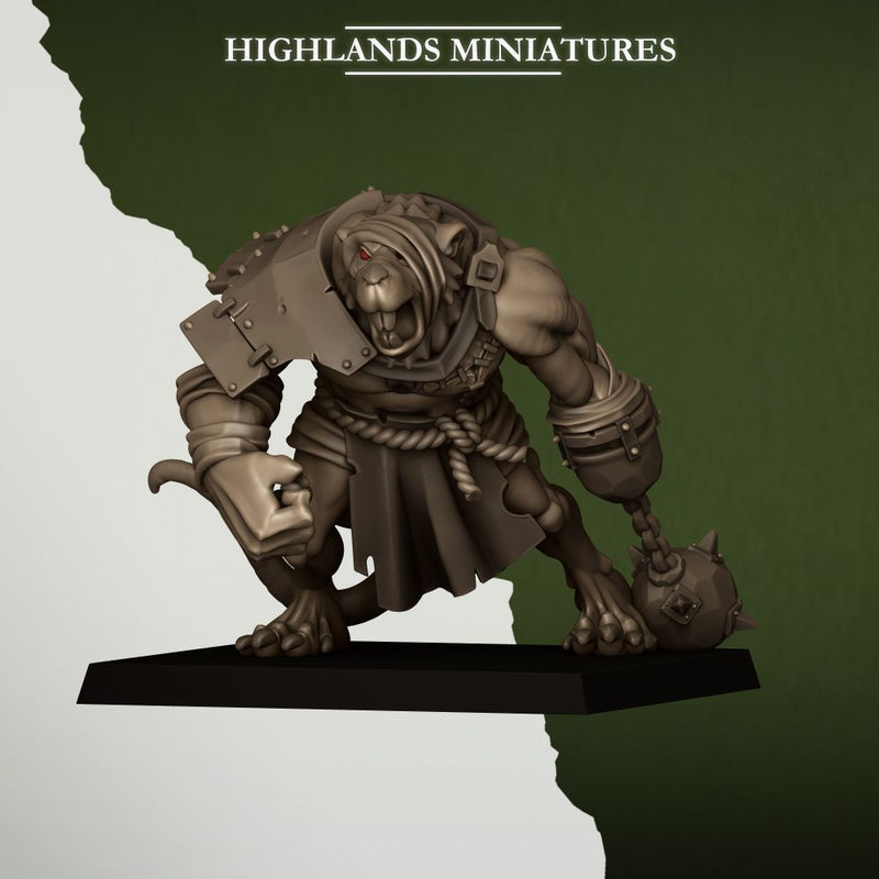 Ratgors and Ratgor master – Highlands Miniatures 3D printed tabletop miniature