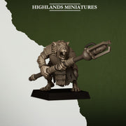 Ratgors and Ratgor master – Highlands Miniatures 3D printed tabletop miniature