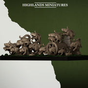 Rat Swarm – Highlands Miniatures 3D printed tabletop miniature