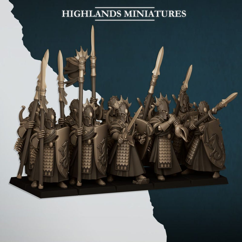 Aegean Sea Guard – Highlands Miniatures 3D printed tabletop miniature