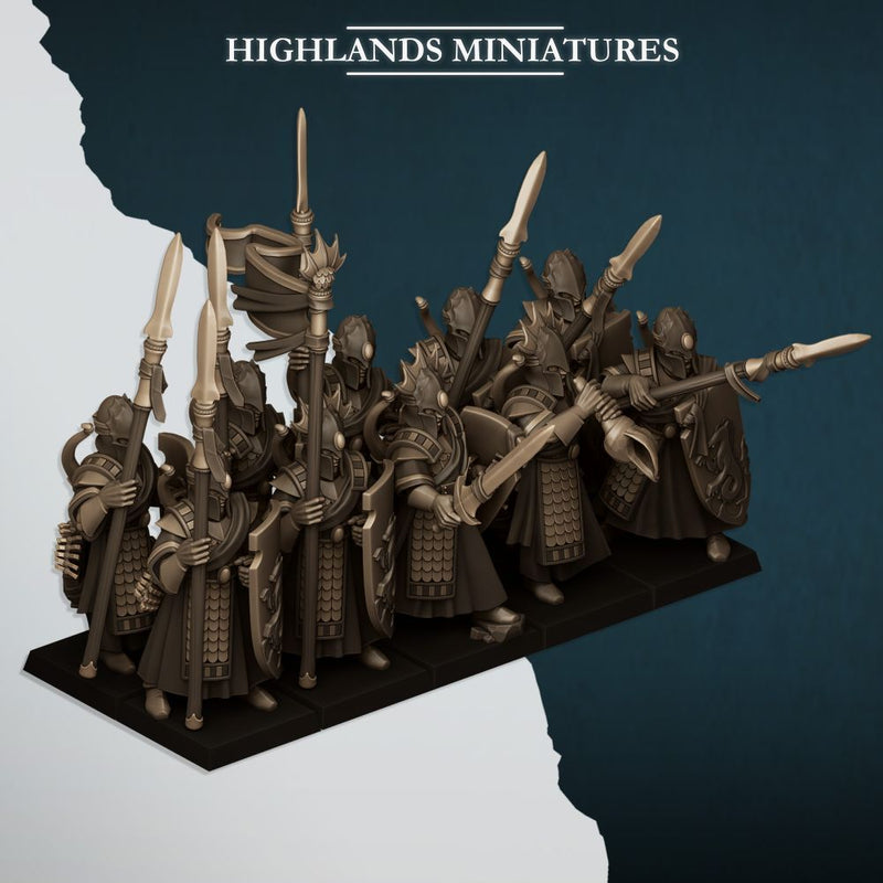 Aegean Sea Guard – Highlands Miniatures 3D printed tabletop miniature