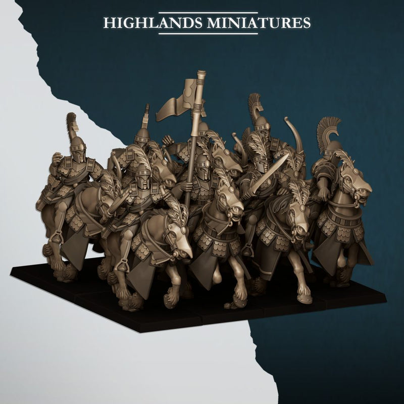 Aegean Sea Hippeis – Highlands Miniatures 3D printed tabletop miniature