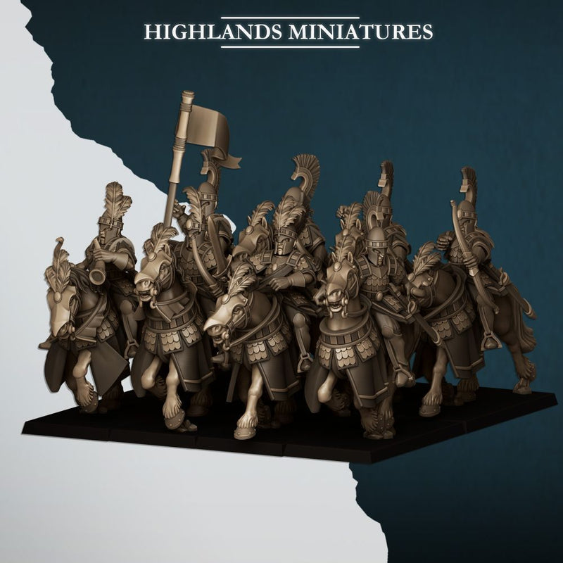 Aegean Sea Hippeis – Highlands Miniatures 3D printed tabletop miniature