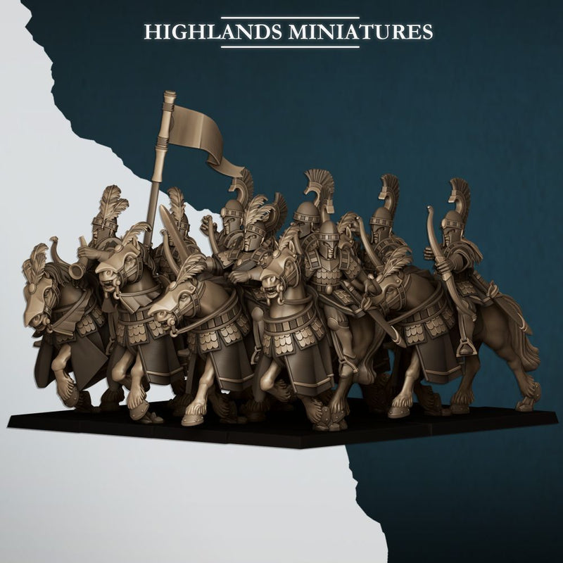Aegean Sea Hippeis – Highlands Miniatures 3D printed tabletop miniature