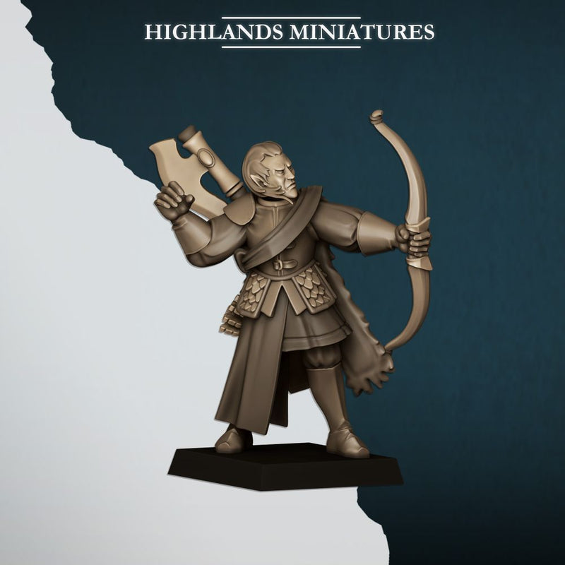 Nemean Lions with Bows – Highlands Miniatures 3D printed tabletop miniature