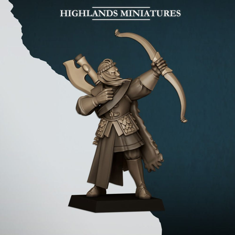 Nemean Lions with Bows – Highlands Miniatures 3D printed tabletop miniature