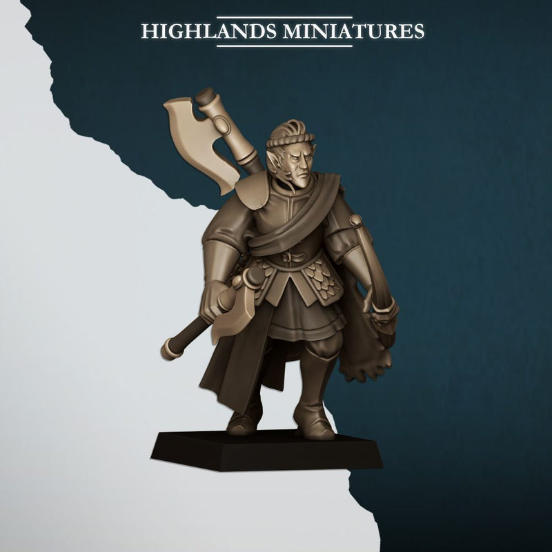Nemean Lions with Bows – Highlands Miniatures 3D printed tabletop miniature