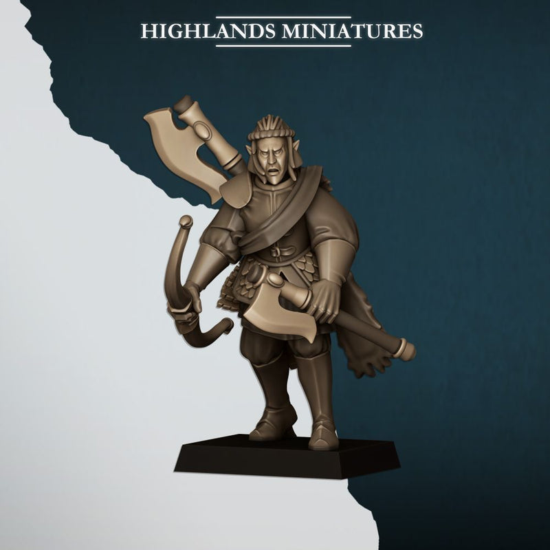 Nemean Lions with Bows – Highlands Miniatures 3D printed tabletop miniature