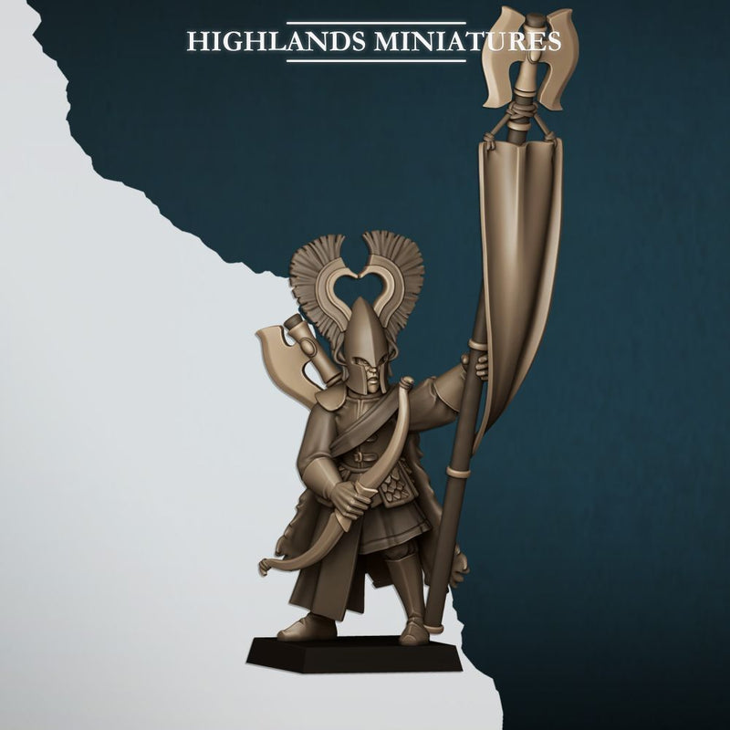 Nemean Lions with Bows – Highlands Miniatures 3D printed tabletop miniature