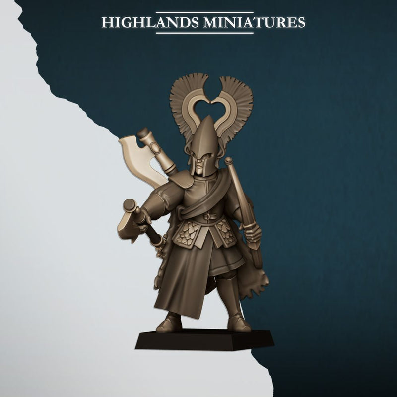 Nemean Lions with Bows – Highlands Miniatures 3D printed tabletop miniature