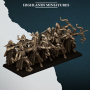 Aegean Maids with Bows – Highlands Miniatures 3D printed tabletop miniature