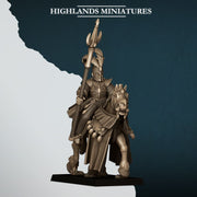 Mounted Aegean Mage on Horse – Highlands Miniatures 3D printed tabletop miniature