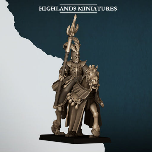 Mounted Aegean Mage on Horse – Highlands Miniatures 3D printed tabletop miniature