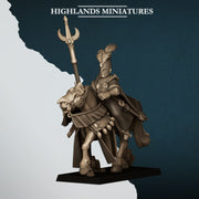 Mounted Aegean Mage on Horse – Highlands Miniatures 3D printed tabletop miniature