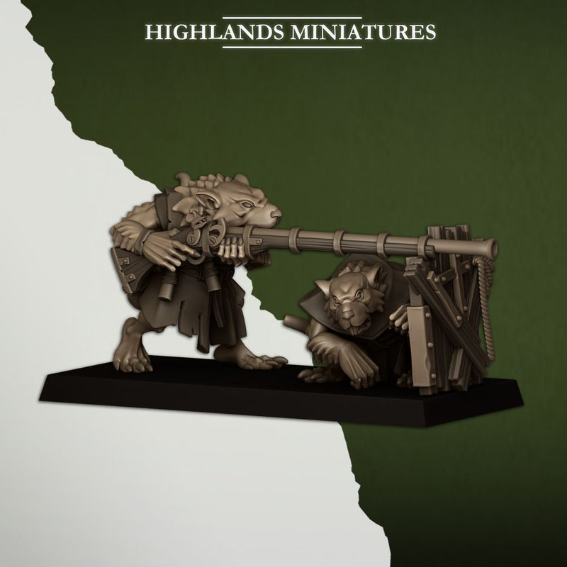 Vermin Shooters Team – Highlands Miniatures 3D printed tabletop miniature