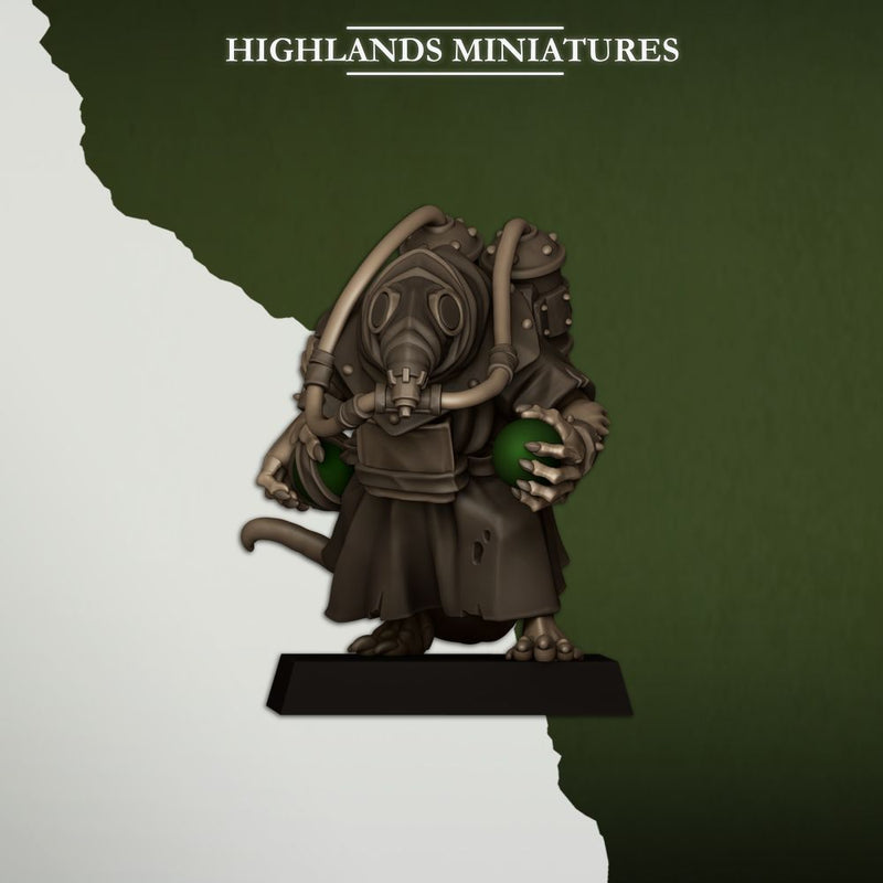 Sewer Poison Carriers – Highlands Miniatures 3D printed tabletop miniature
