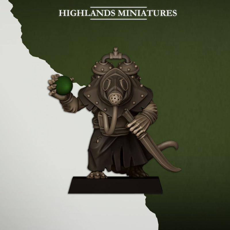Sewer Poison Carriers – Highlands Miniatures 3D printed tabletop miniature