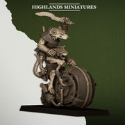 Sewer Vermin Heavy Weapons – Highlands Miniatures 3D printed tabletop miniature