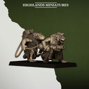 Sewer Vermin Heavy Weapons – Highlands Miniatures 3D printed tabletop miniature