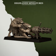 Sewer Vermin Heavy Weapons – Highlands Miniatures 3D printed tabletop miniature