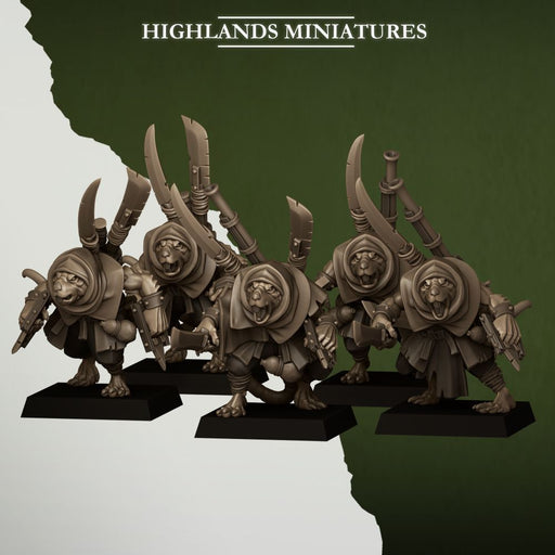 Sewer Vermin Smugglers – Highlands Miniatures 3D printed tabletop miniature