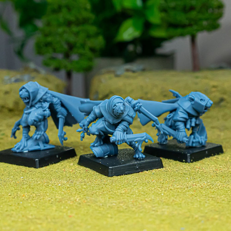 Sewer Vermin Assassins – Highlands Miniatures 3D printed tabletop miniature