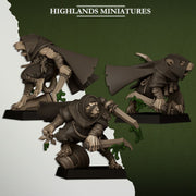 Sewer Vermin Assassins – Highlands Miniatures 3D printed tabletop miniature
