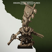 Sewer Vermin Warlord – Highlands Miniatures 3D printed tabletop miniature