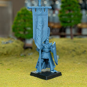 Aegean Elf with Banner – Highlands Miniatures 3D printed tabletop miniature