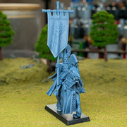 Aegean Elf with Banner – Highlands Miniatures 3D printed tabletop miniature