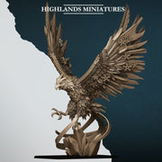 Fire and Ice Phoenix – Highlands Miniatures 3D printed tabletop miniature