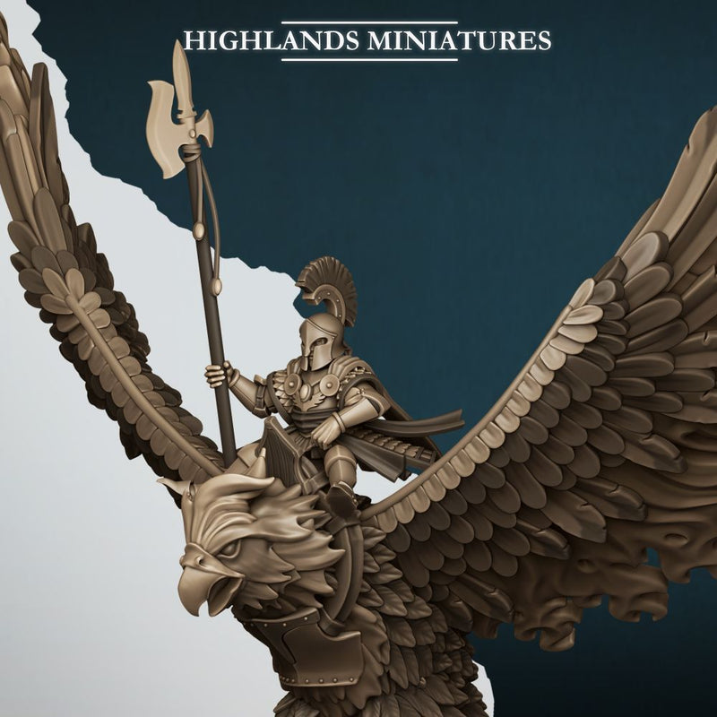 Fire and Ice Phoenix – Highlands Miniatures 3D printed tabletop miniature