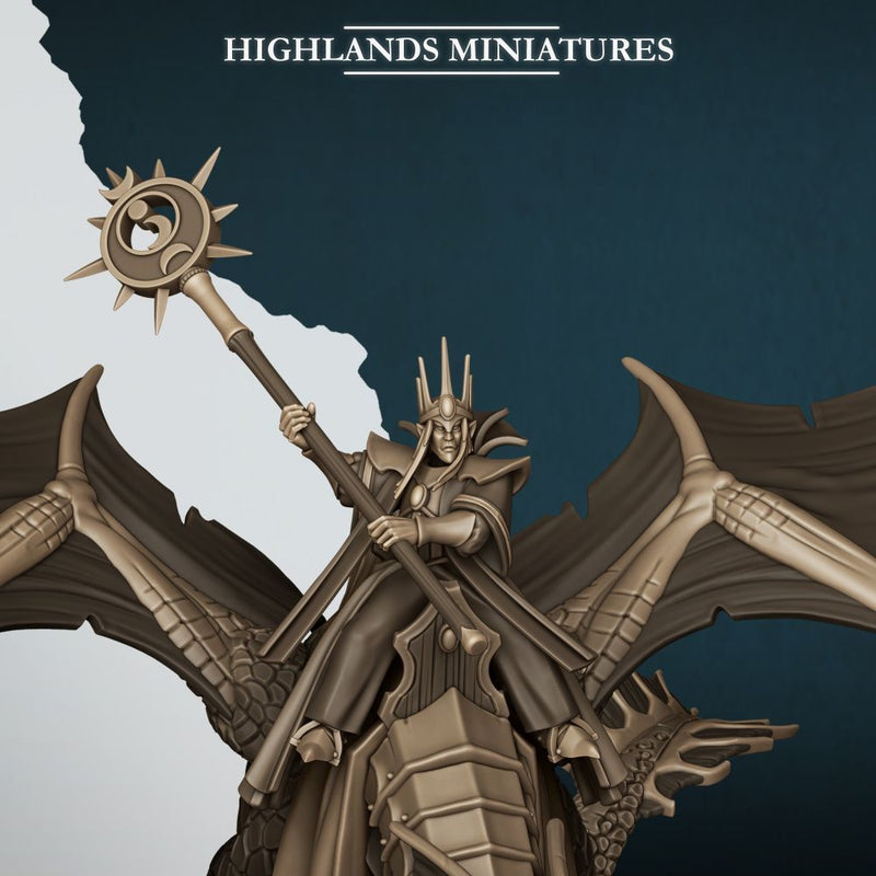 Aegean Dragon – Highlands Miniatures 3D printed tabletop miniature