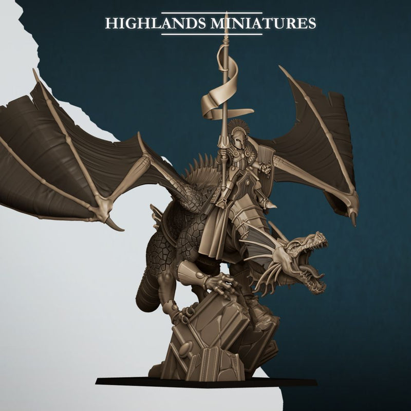 Aegean Dragon – Highlands Miniatures 3D printed tabletop miniature