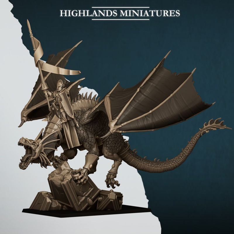 Aegean Dragon – Highlands Miniatures 3D printed tabletop miniature