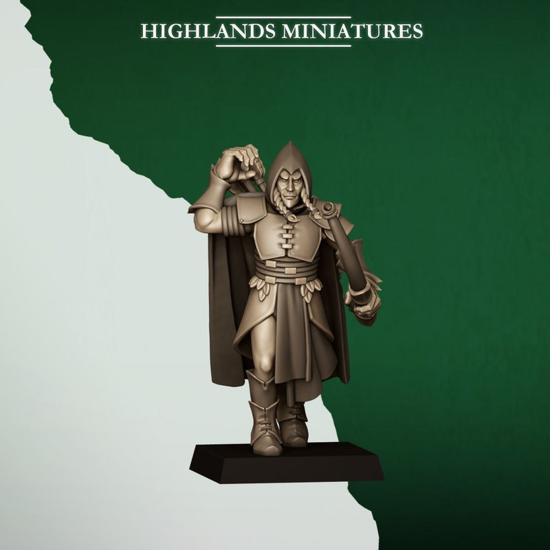 Feral Archers – Highlands Miniatures 3D printed tabletop miniature