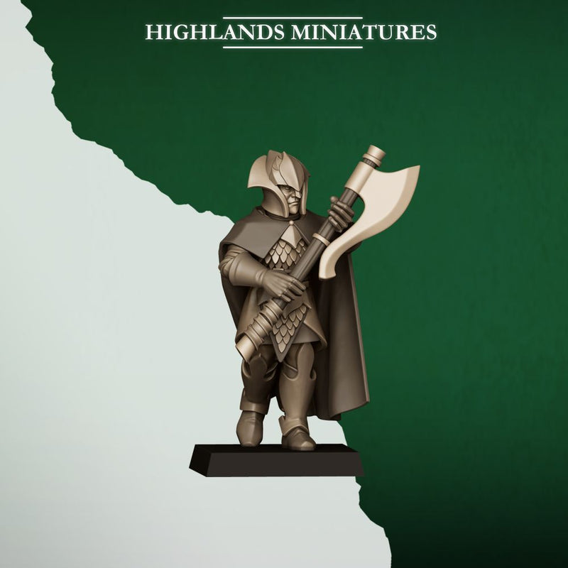 Feral Axemen – Highlands Miniatures 3D printed tabletop miniature
