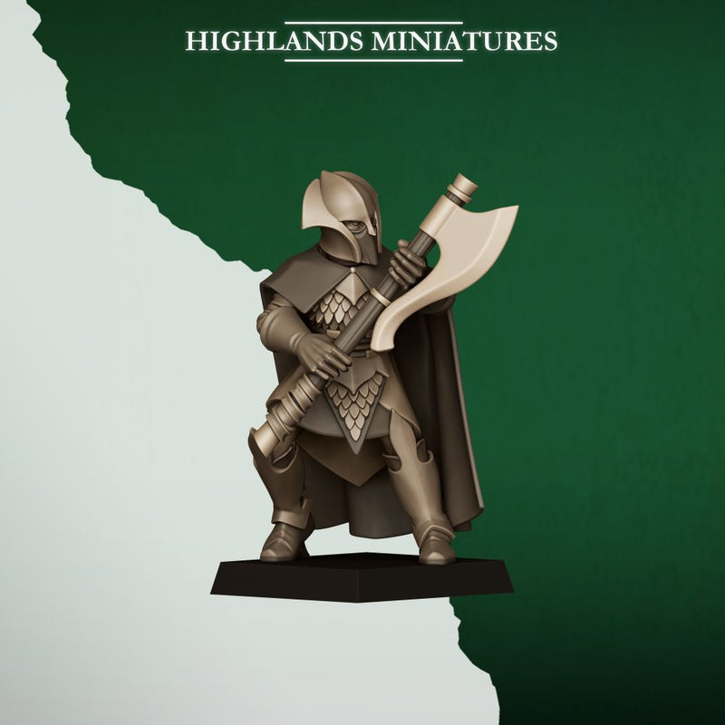 Feral Axemen – Highlands Miniatures 3D printed tabletop miniature