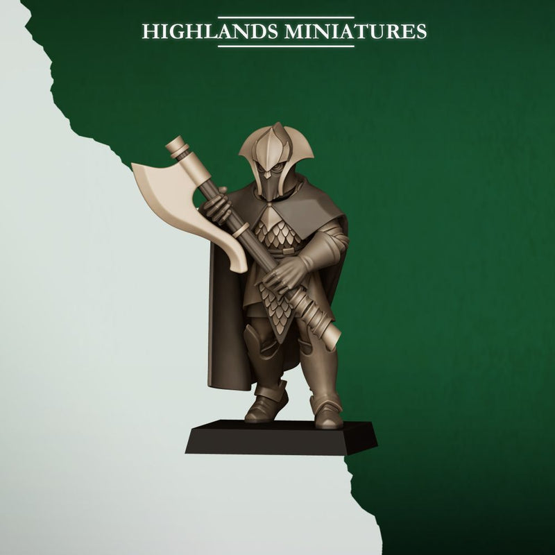 Feral Axemen – Highlands Miniatures 3D printed tabletop miniature