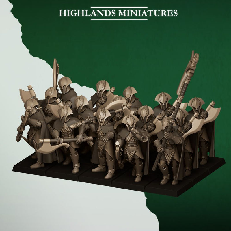 Feral Axemen – Highlands Miniatures 3D printed tabletop miniature
