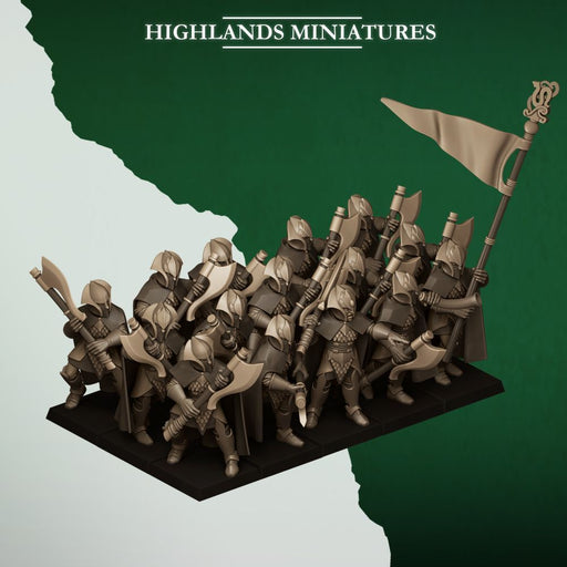 Feral Axemen – Highlands Miniatures 3D printed tabletop miniature