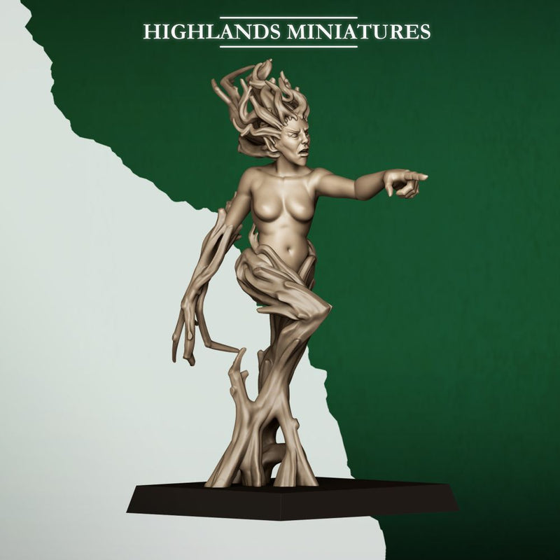 Feral Dryads – Highlands Miniatures 3D printed tabletop miniature