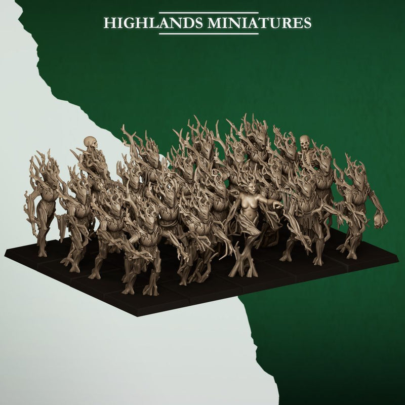 Feral Dryads – Highlands Miniatures 3D printed tabletop miniature