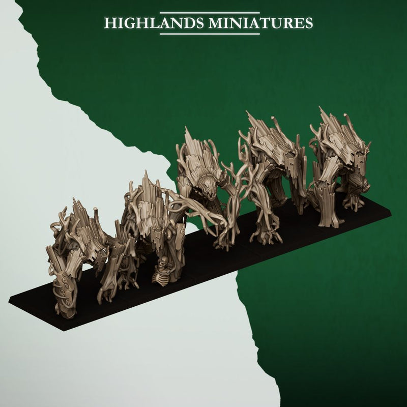 Forest Golems – Highlands Miniatures 3D printed tabletop miniature