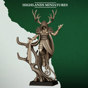 Feral Elf Druid – Highlands Miniatures 3D printed tabletop miniature