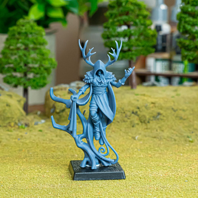 Feral Elf Druid – Highlands Miniatures 3D printed tabletop miniature