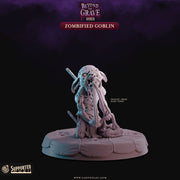 Zombified Goblin – Cast n Play 3D printed tabletop miniature