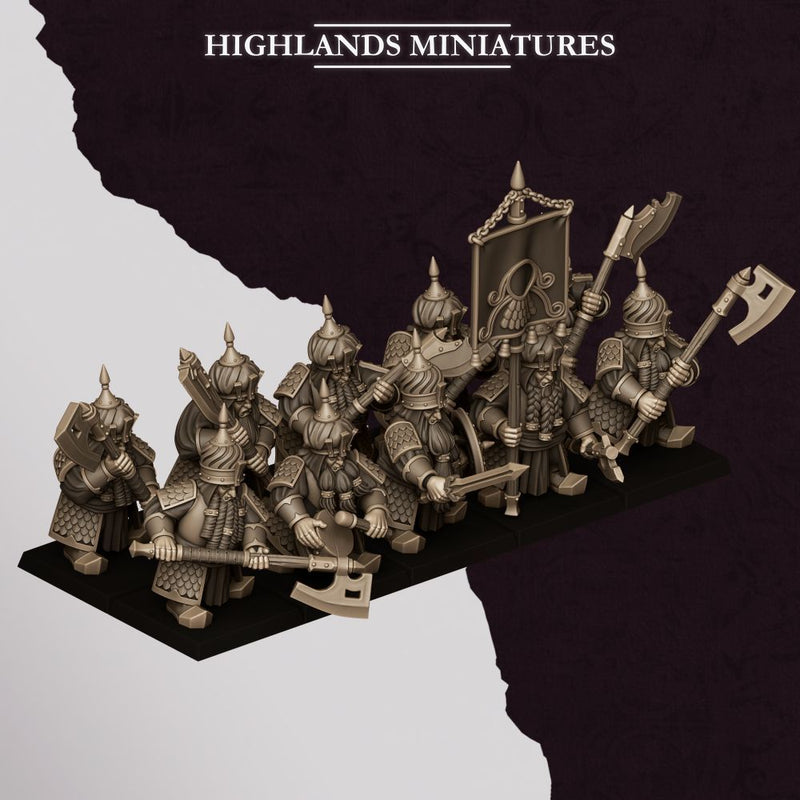 Sons of Marduk Warriors – Highlands Miniatures 3D printed tabletop miniature